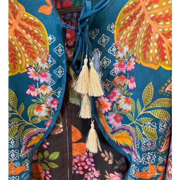 Johnny Was Lapham Ryder Reversible Coat Size Small - Picture 12 of 16